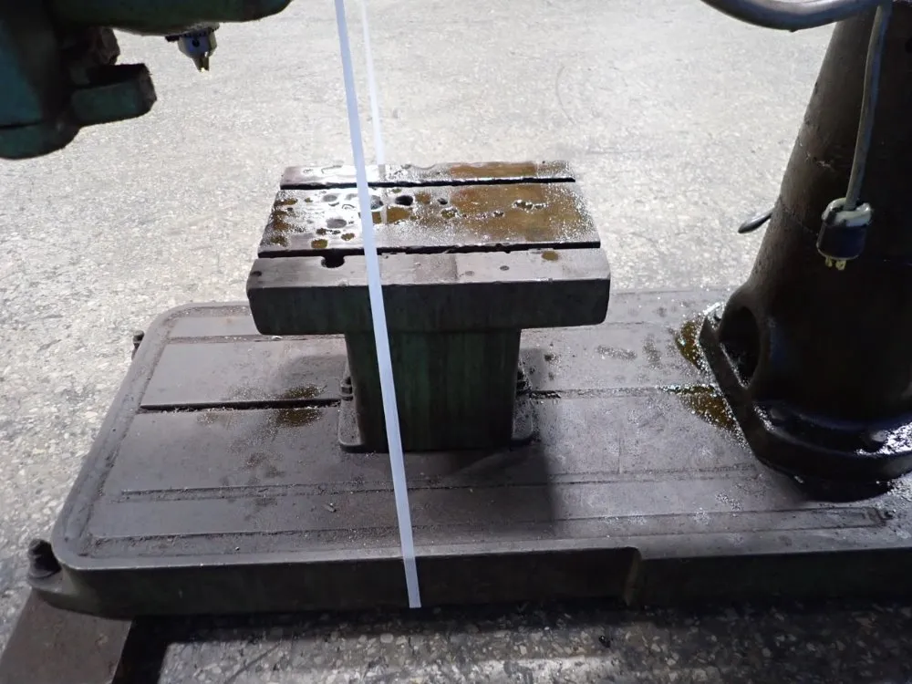 Carlton 4' X 9" Radial Arm Drill