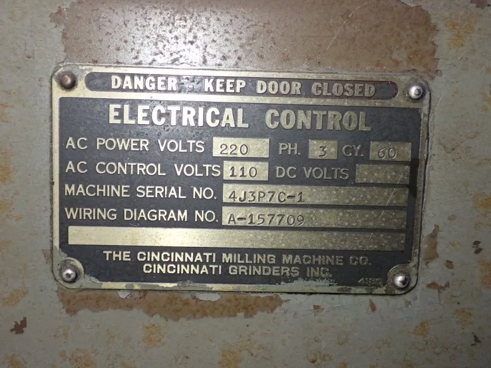 Cincinnati Horizontal Mill