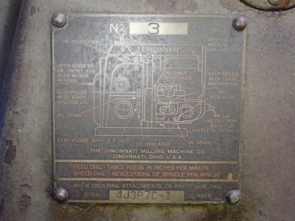 Cincinnati Horizontal Mill