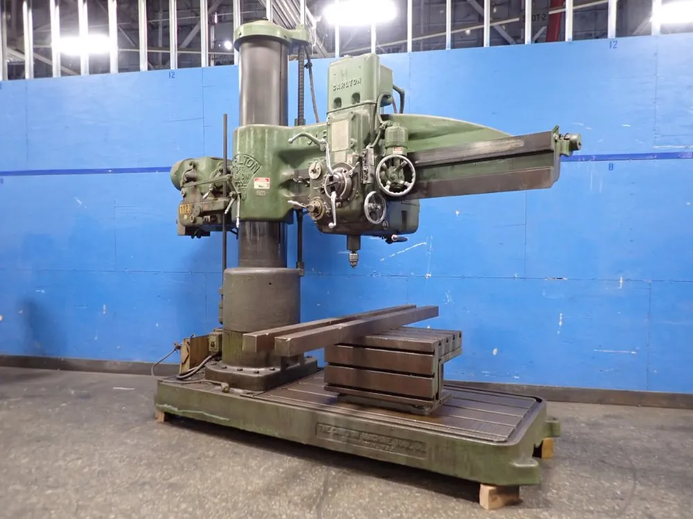 Carlton 6' X 17" Radial Arm Drill