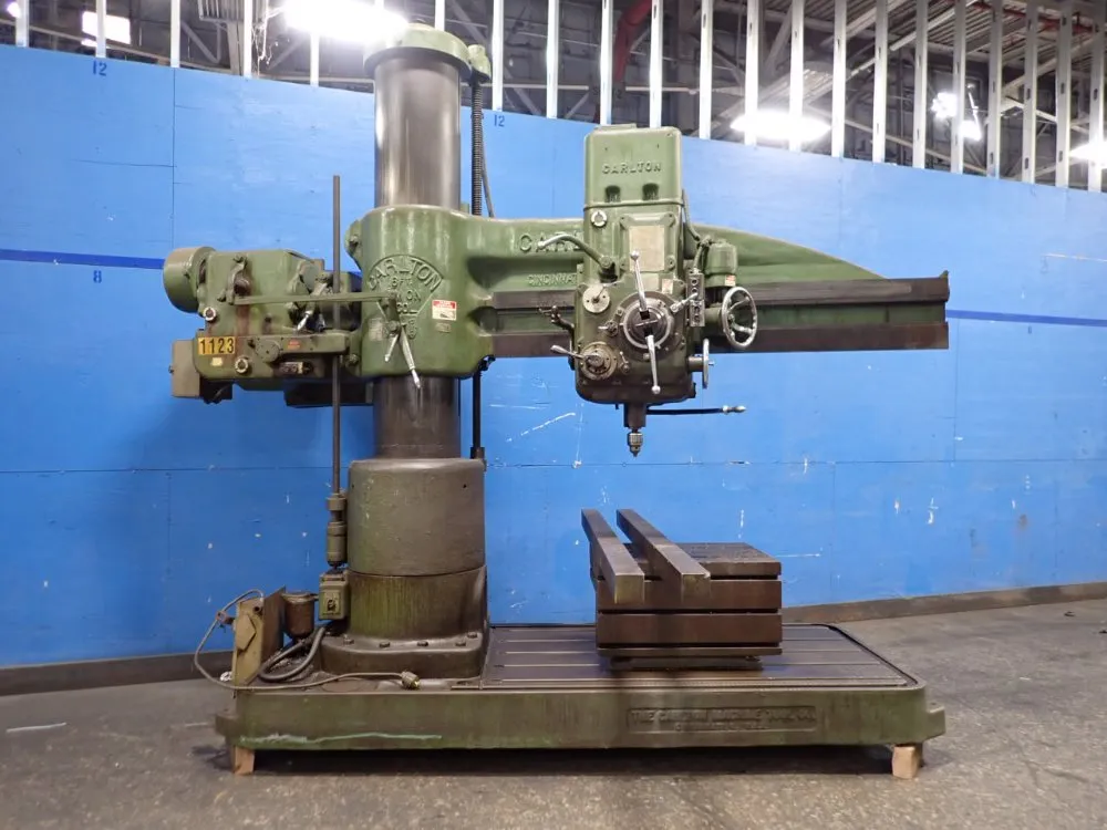 Carlton 6' X 17" Radial Arm Drill