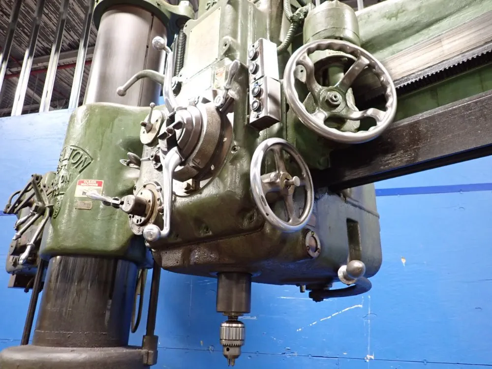 Carlton 6' X 17" Radial Arm Drill