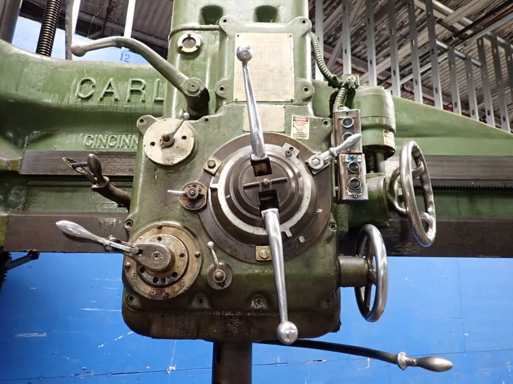 Carlton 6' X 17" Radial Arm Drill