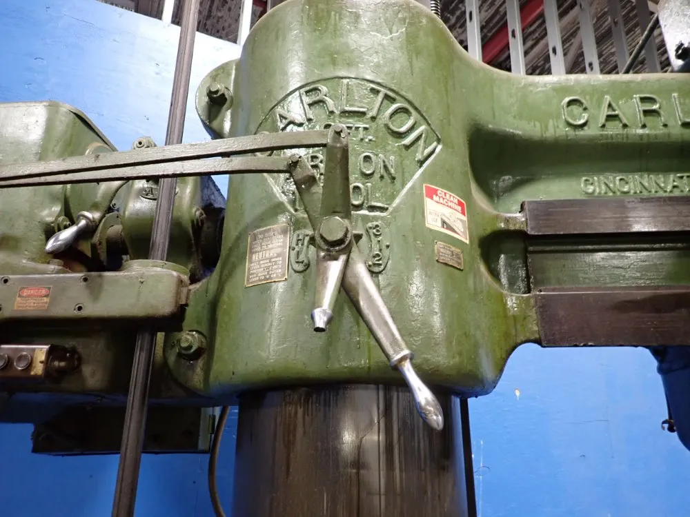Carlton 6' X 17" Radial Arm Drill