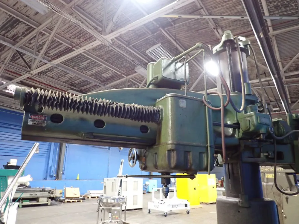 Carlton 6' X 17" Radial Arm Drill