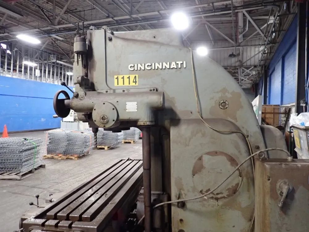 Cincinnati 18" X 72" Vertical Mill - No.3
