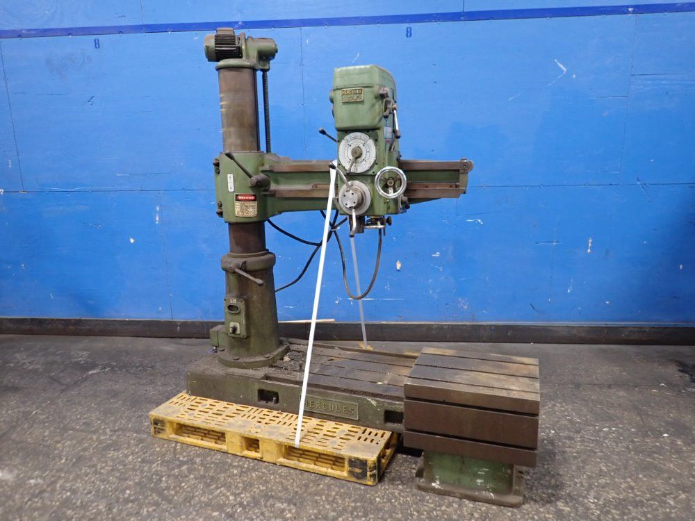 Hercules 8" X 31" Radial Arm Drill