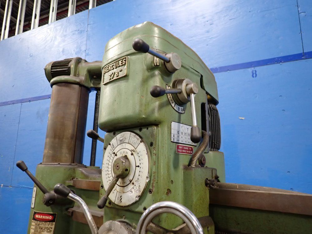 Hercules 8" X 31" Radial Arm Drill