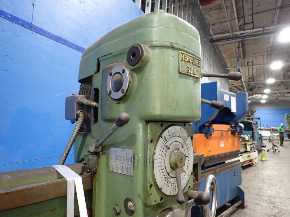 Hercules 8" X 31" Radial Arm Drill