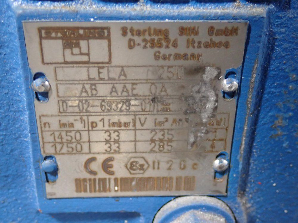 Sterling Sihi Gmbh 7.5 Kw Pump - Lela 250