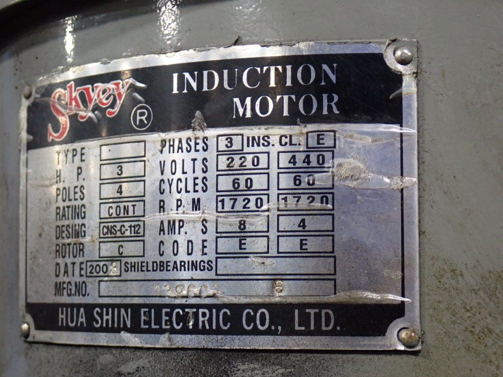 Sharp Precision Tool 50" X 9" Table Vertical Mill
