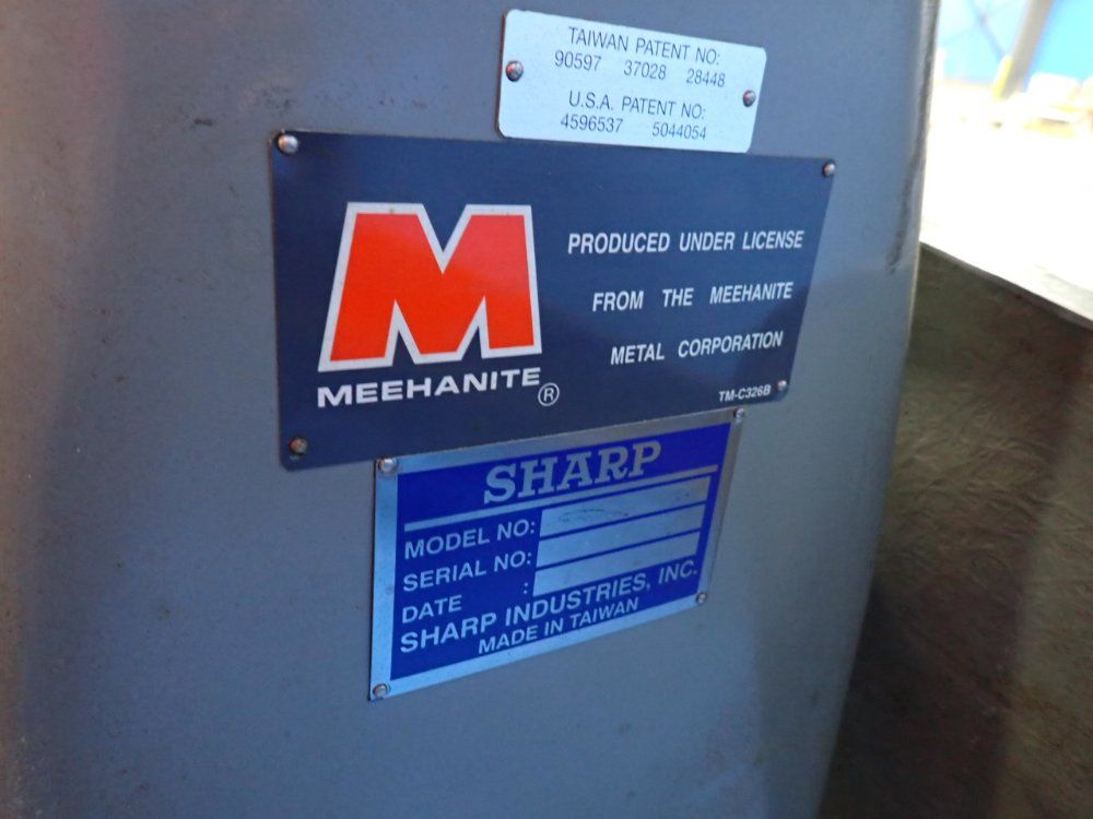 Sharp Precision Tool 50" X 9" Table Vertical Mill