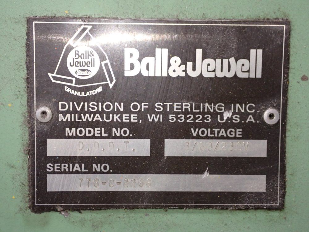 Ball & Jewell Plastic Pallet Mixer - D.d.d.t.