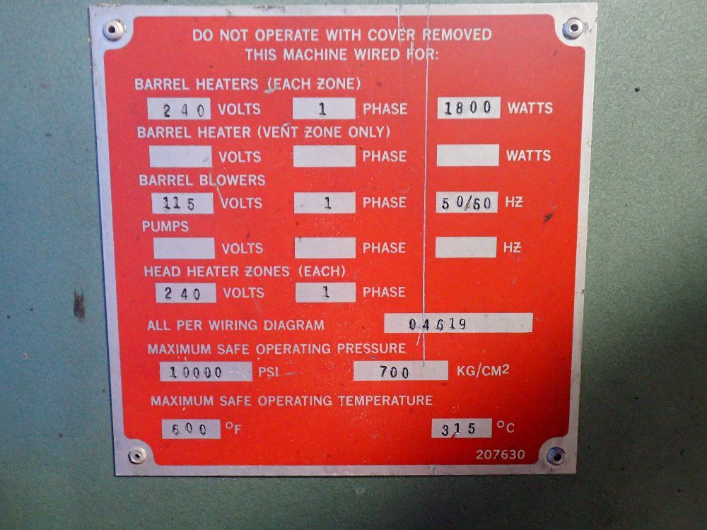 Davis-standard 11900lbs Extruder - Ds-125