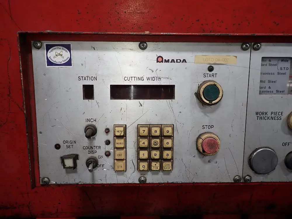 Amada .51" X 120.02" Shear - H-3013