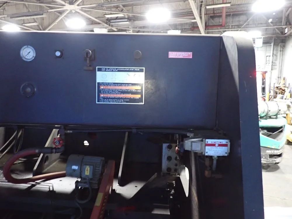 Amada .51" X 120.02" Shear - H-3013