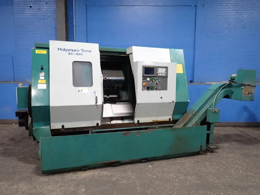 Nakamura-tome Cnc Lathe - Sc-300