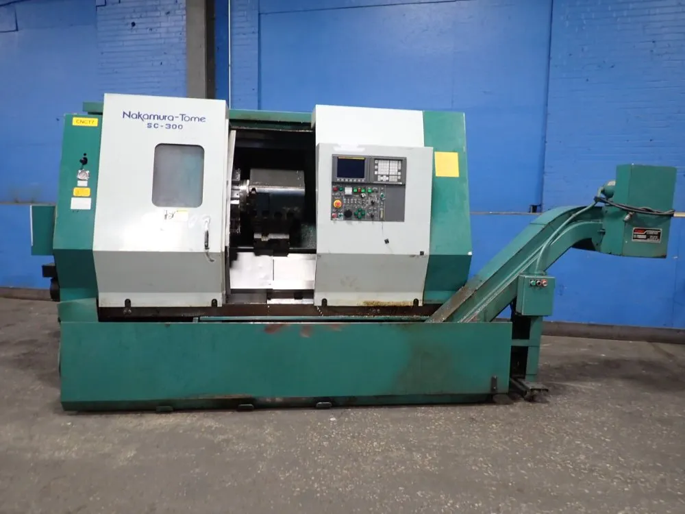 Nakamura-tome Cnc Lathe - Sc-300