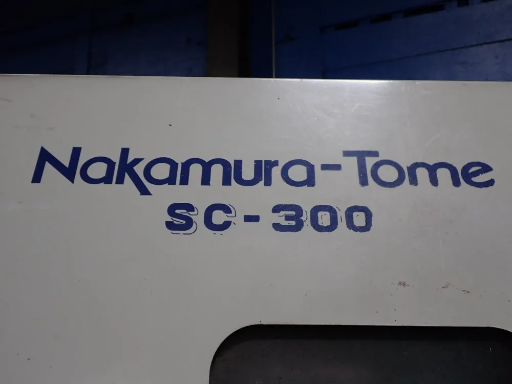Nakamura-tome Cnc Lathe - Sc-300