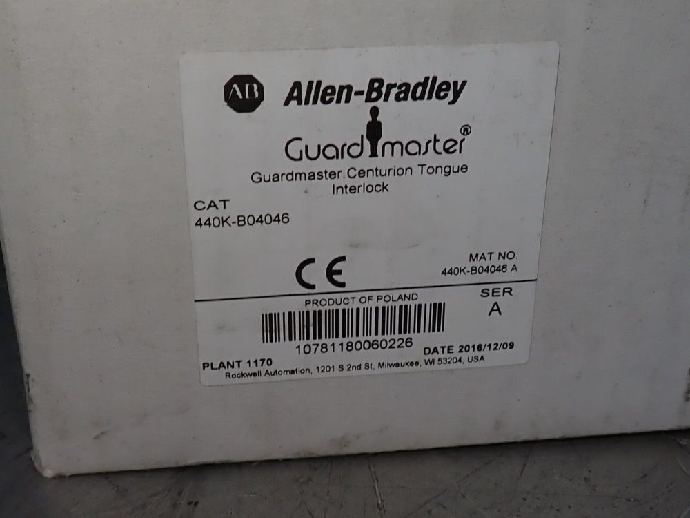 Allen Bradley Safety Switch - 440k-b04046