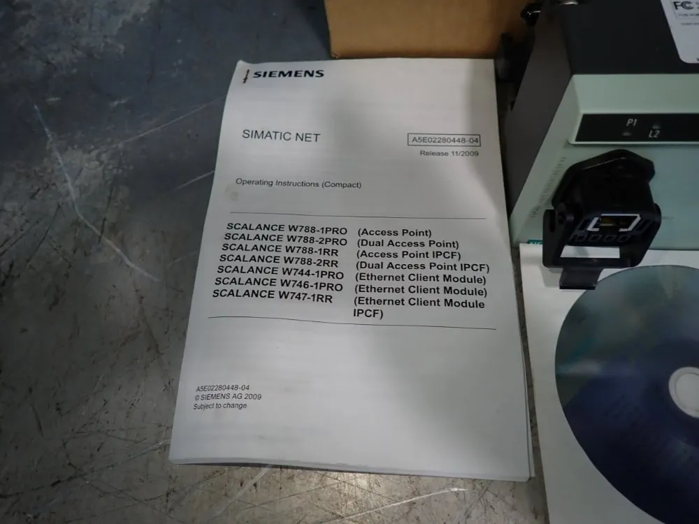 Siemens Programmable Logic Controller - 6gk5788-1aa60-2ab0