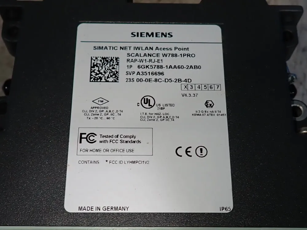 Siemens Programmable Logic Controller - 6gk5788-1aa60-2ab0