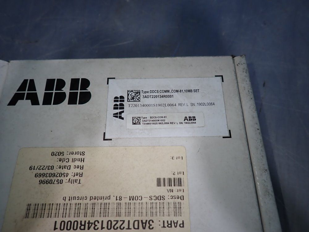 Abb Communication Board - Sdcs-com-81
