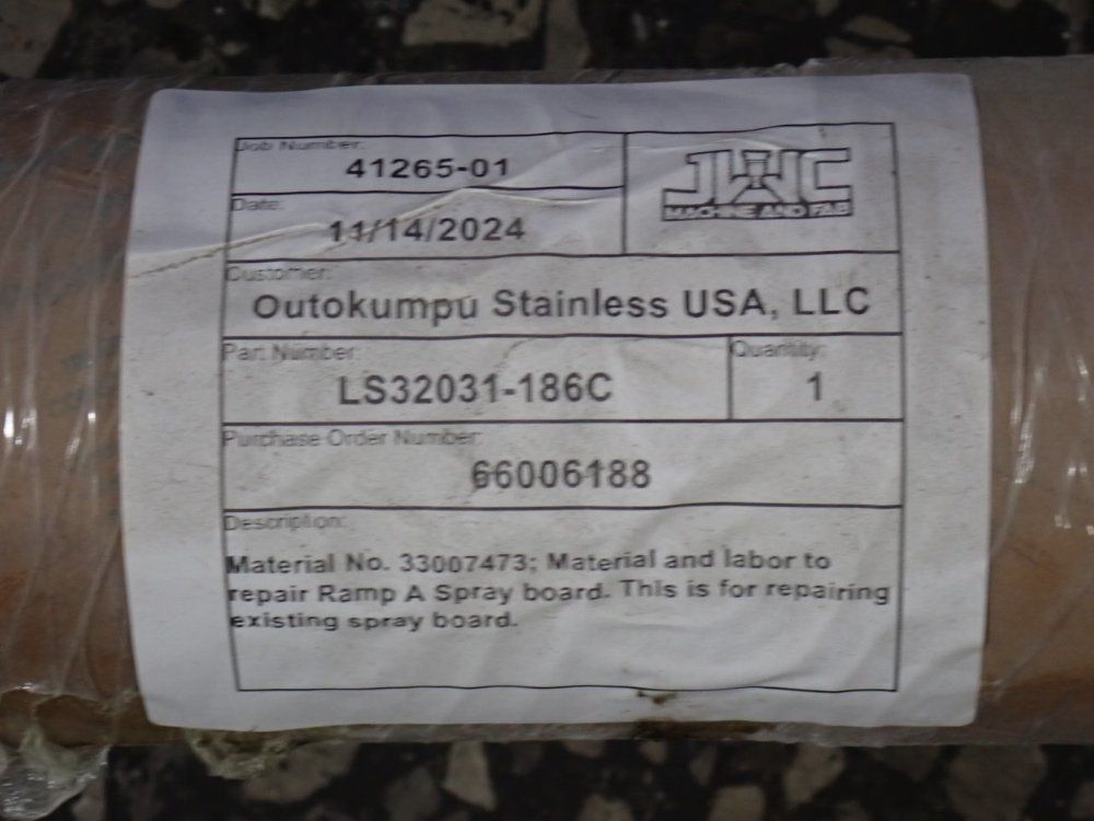 Jones Welding Co Spray Headers