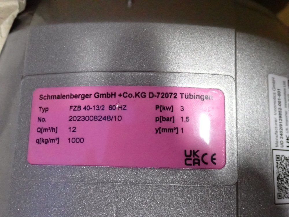 Schmalenberger Circulating Pump - Fzb 40-13/2