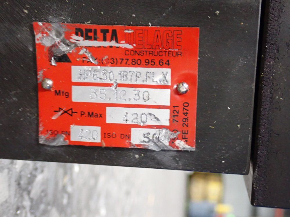 Delta Delage Pneumatic Actuator - Hp6.50.1b7p.fl.x