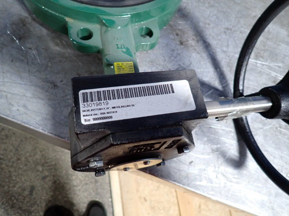 Crane Center Line 10" Butterfly Valve - N006546