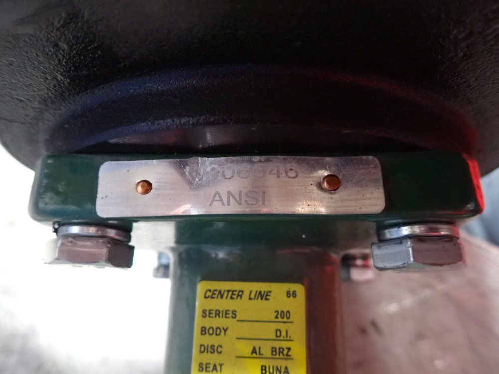 Crane Center Line 10" Butterfly Valve - N006546