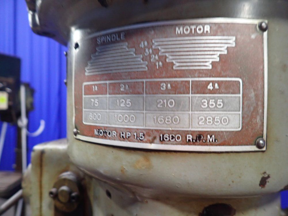 Manex 43" X 7" Vertical Mill