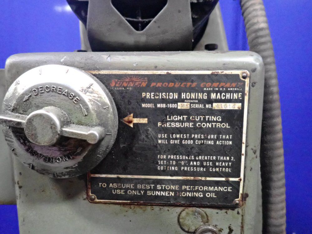 Sunnen Hone - Mbb-1600-ms