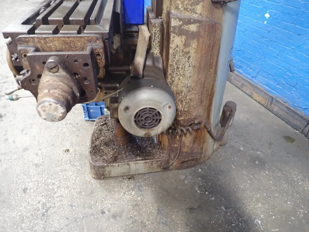 Cincinati 46" X 10" Vertical Mill - 202-10 H.v.