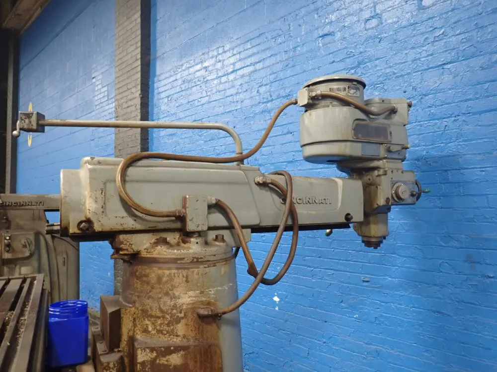 Cincinati 46" X 10" Vertical Mill - 202-10 H.v.