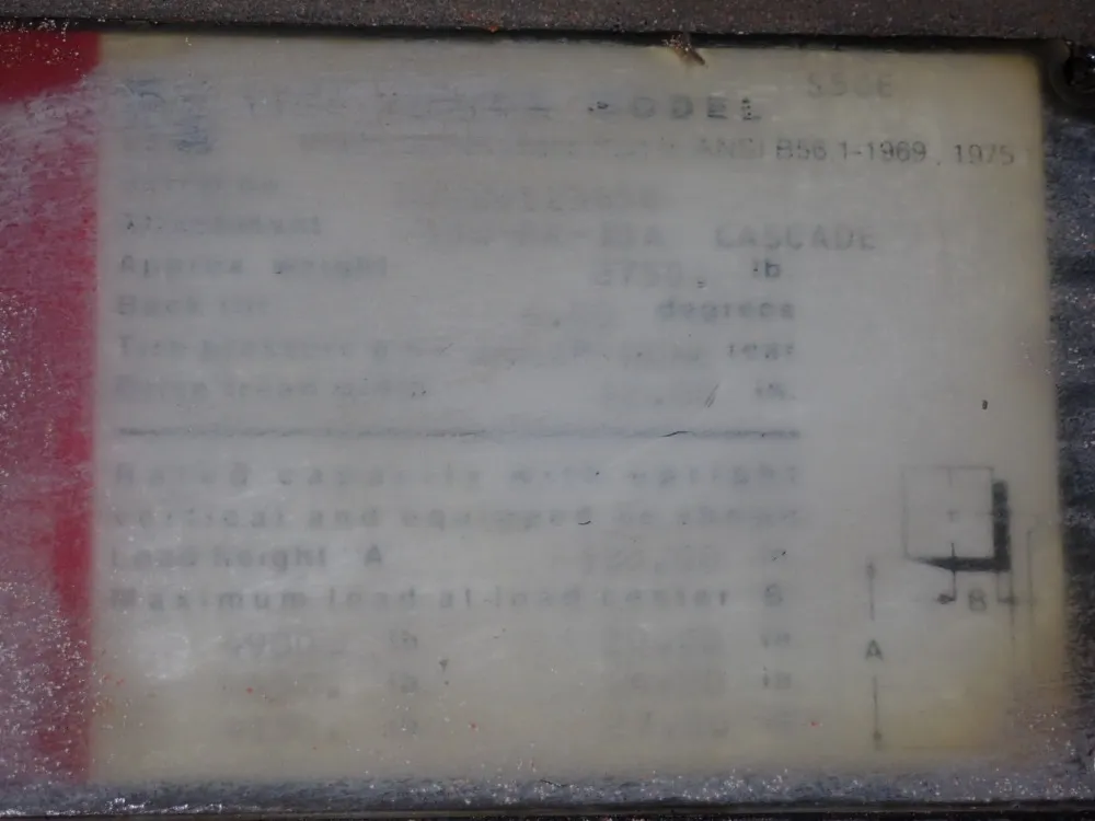 Hyster 4900 Lbs Propane Forklift - S50e