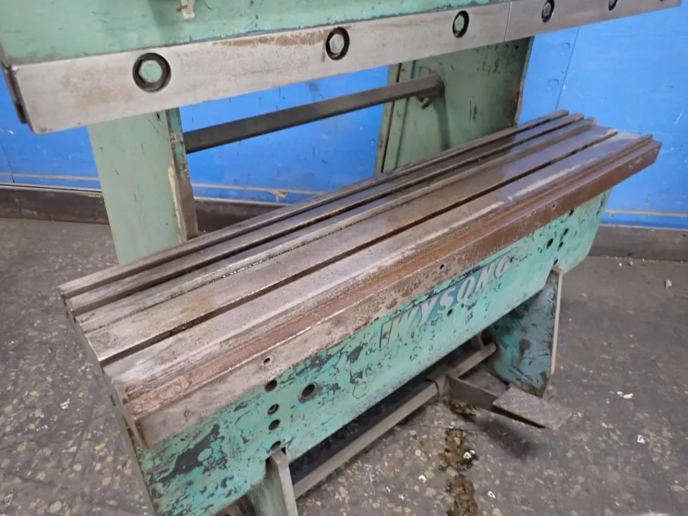 Wysong 48" Press Brake - 1548