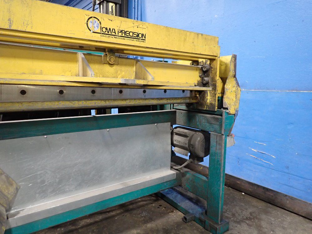 Iowa Precision 12000 Lbs Cut To Length Line - Gfd4s6012k-lp-m / Cs4s60 / Plr60 / Lt10m512