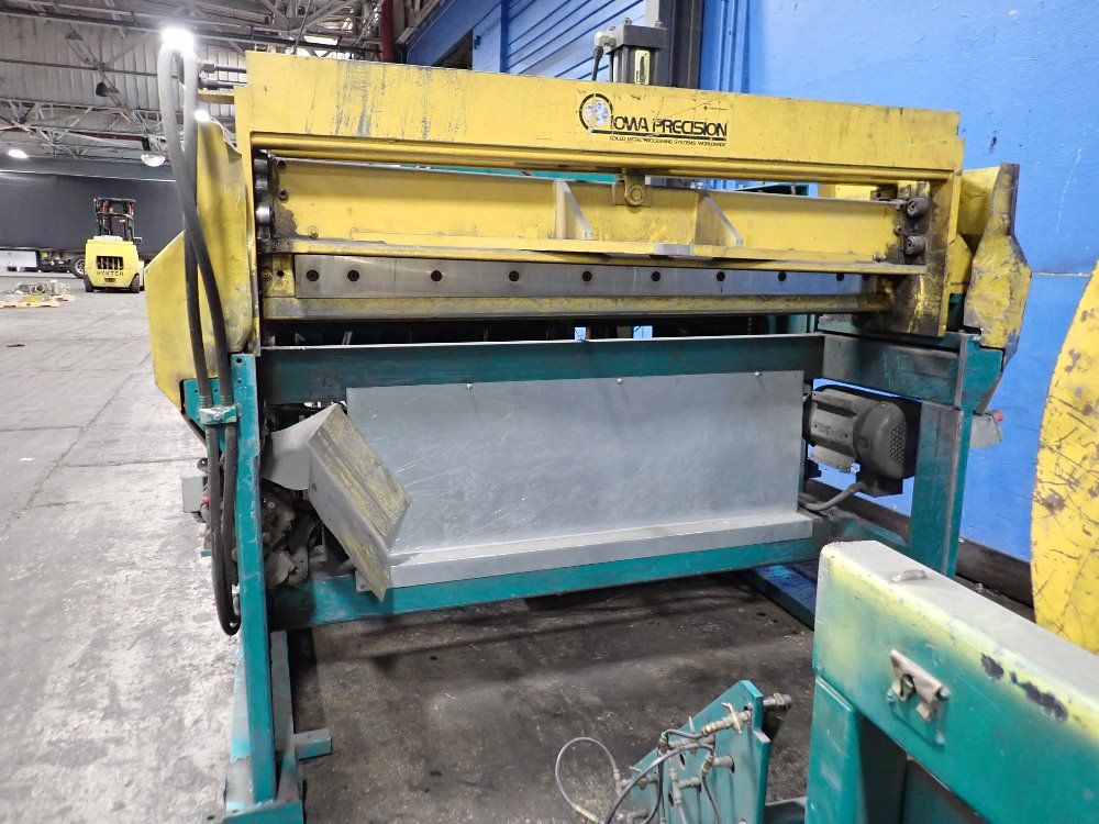 Iowa Precision 12000 Lbs Cut To Length Line - Gfd4s6012k-lp-m / Cs4s60 / Plr60 / Lt10m512