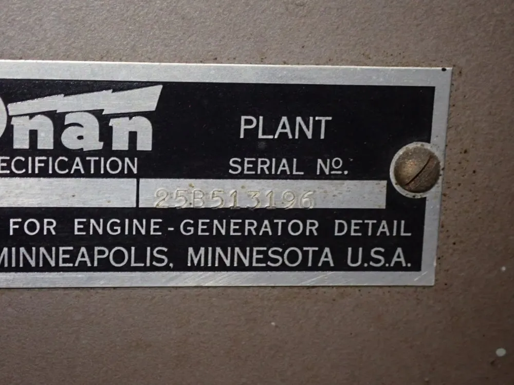 Onan Generator