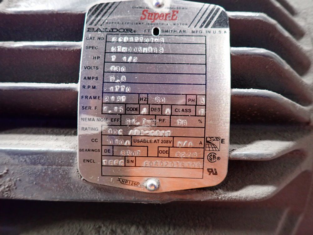 Air System Components Lp 7.5 Hp Plug Fan - 245