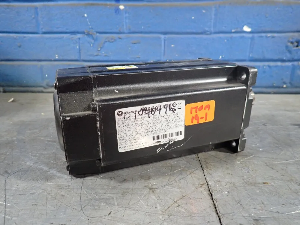 Allen-bradley 2.8 Hp Motor - Mpl-b4530f-mj74aa