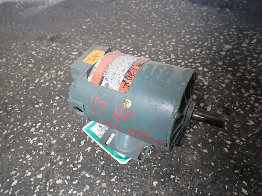 Reliance Electric 1/3 Hp Motor