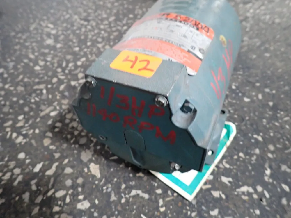 Reliance Electric 1/3 Hp Motor