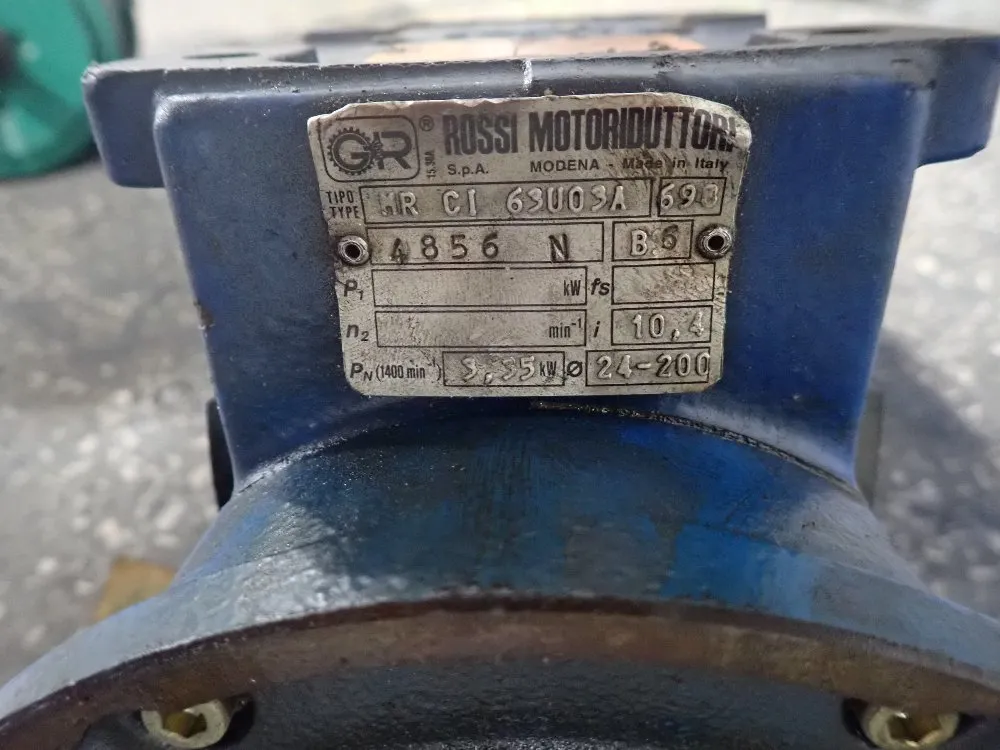 Rossi 3.35 Kw Gear Reducer - Mr-ci-63u03a