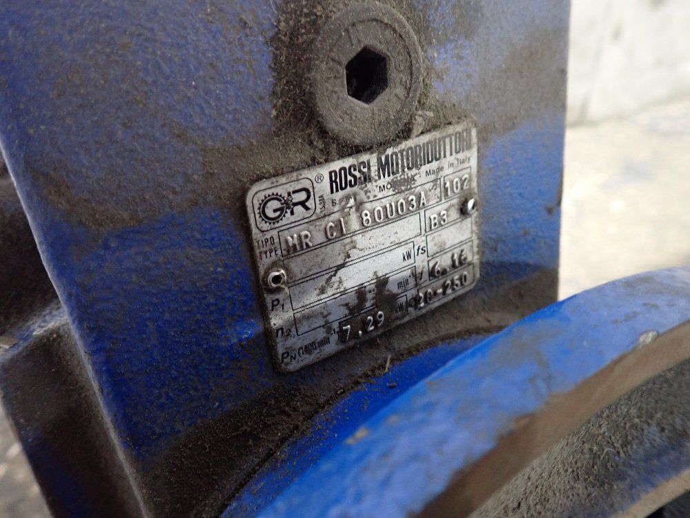 Rossi 7.29 Kw Gear Reducer - Mr-ci-80u03a