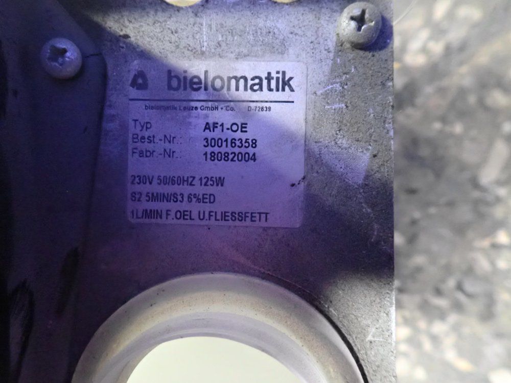 Bielomatik Signle-line Lubrication System