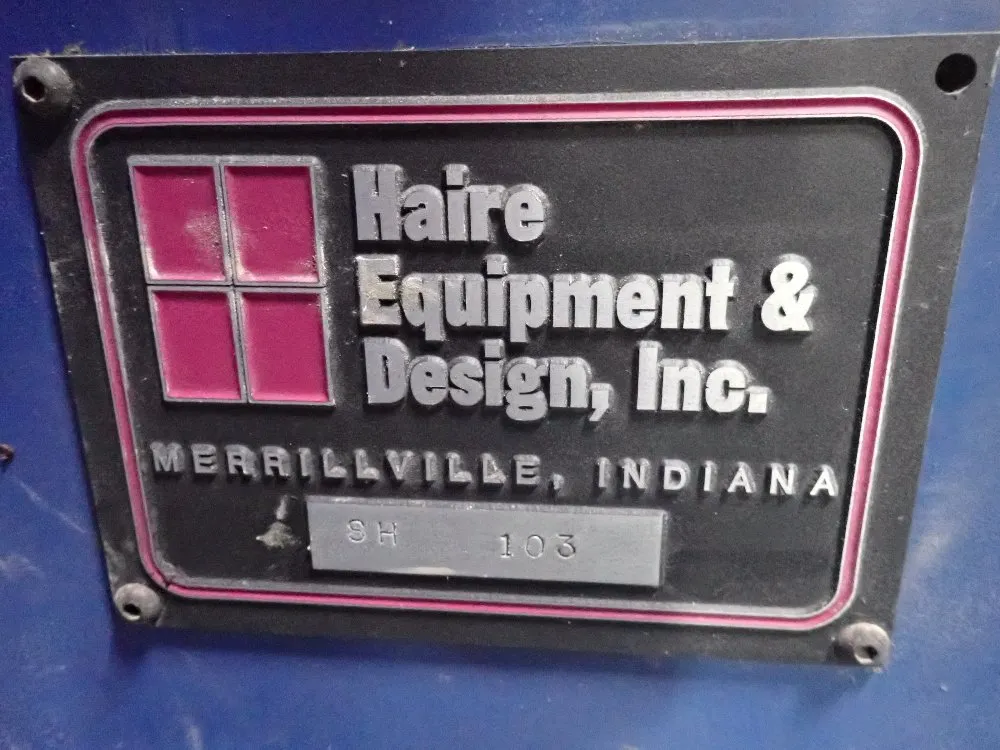 Haire Equip. And Design 100" Sheet Metal Shear - Sh103