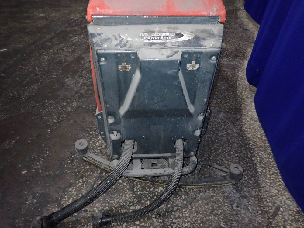 Minute Men Powerboss Electric Floor Scrubber\conveyor Belt System - Admiral 36